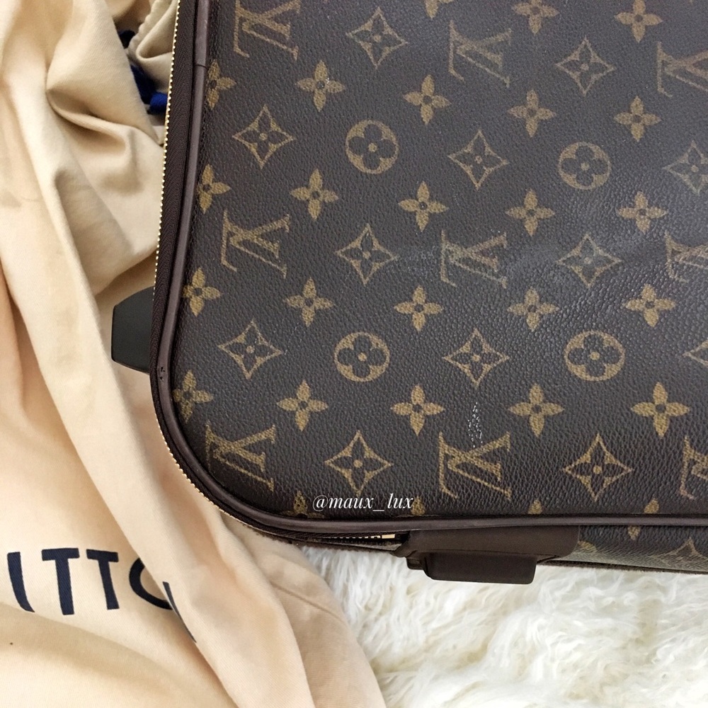 SOLD!🌸 HP🌸LV Pegase 60 Carry-On Rolling Suitcase - Picture 6 of 8